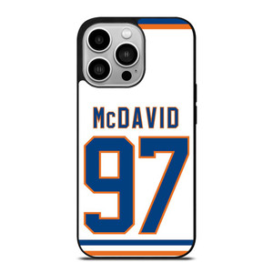 CONNOR MCDAVID EDMONTON OILERS KIT iPhone 14 Pro Case Cover