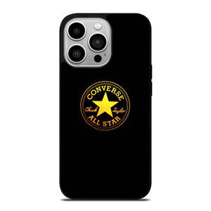 CONVERSE ALL STAR GOLD LOGO iPhone 14 Pro Case Cover