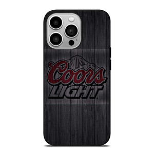 COORS LIGHT WOODEN LOGO iPhone 14 Pro Case Cover