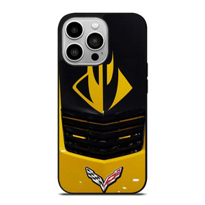 CORVETTE STINGRAY YELLOW GRILLES iPhone 14 Pro Case Cover CORVETTE STINGRAY YELLOW GRILLES iPhone 14 Pro Case Cover