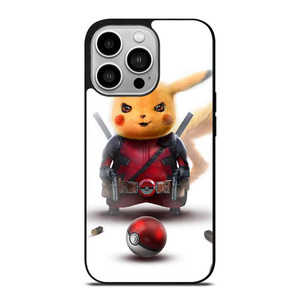 DEADPOOL PIKACHU POKEMON iPhone 14 Pro Case Cover