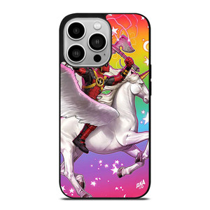 DEADPOOL UNICORN COLOR FULL iPhone 14 Pro Case Cover