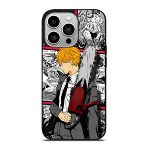 DENJI CHAINSAW MAN ANIME COLLAGE iPhone 14 Pro Case Cover