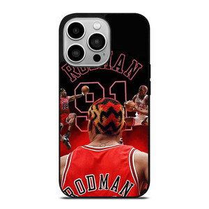 DENNIS RODMAN CHICAGO BULLS COOL iPhone 14 Pro Case Cover
