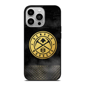 DENVER NUGGETS GOLD METAL iPhone 14 Pro Case Cover DENVER NUGGETS GOLD METAL iPhone 14 Pro Case Cover