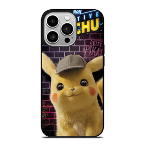 DETECTIVE PIKACHU CUTE POKEMON iPhone 14 Pro Case Cover