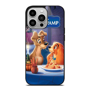 DISNEY LADY AND THE TRAMP CARTOON iPhone 14 Pro Case Cover
