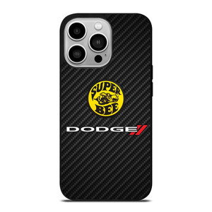 DODGE CHARGER SUPER BEE CARBON iPhone 14 Pro Case Cover