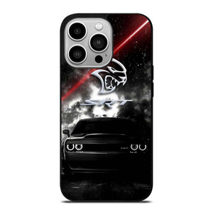 DODGE SRT BLACK CAR iPhone 14 Pro Case Cover