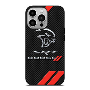 DODGE SRT CARBON LOGO iPhone 14 Pro Case Cover