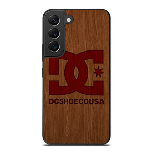 DC SHOES SKATEBOARD WOODEN LOGO Samsung Galaxy S22 Plus Case Cover