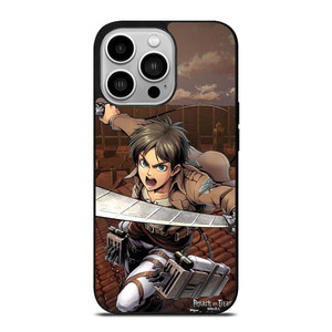 EREN YEAGER ATTACK ON TITAN TACTICS iPhone 14 Pro Case Cover