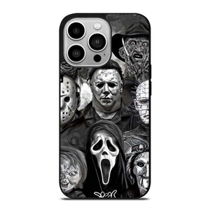 FAMOUS HORROR COLLAGE iPhone 14 Pro Case Cover