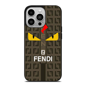 FENDI ROMA EYES LOGO iPhone 14 Pro Case Cover FENDI ROMA EYES LOGO iPhone 14 Pro Case Cover