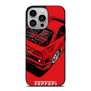 FERRARI F40 ILLUSTRATION iPhone 14 Pro Case Cover FERRARI F40 ILLUSTRATION iPhone 14 Pro Case Cover