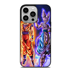 GOKU VS BEERUS DRAGON BALL iPhone 14 Pro Case Cover