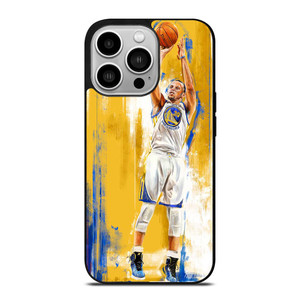 GOLDEN STATE STEPHEN CURRY YELLOW BASKET iPhone 14 Pro Case Cover