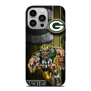 GREEN BAY PACKERS NFL MASCOT iPhone 14 Pro Case Cover