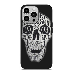 HARLEY DAVIDSON 1903 SKULL iPhone 14 Pro Case Cover