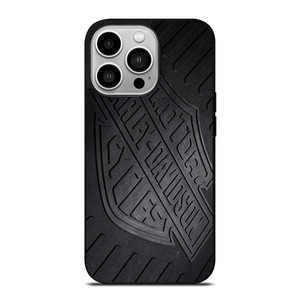 HARLEY DAVIDSON METAL LOGO iPhone 14 Pro Case Cover