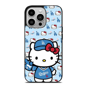HELLO KITTY DODGERS COLLAGE iPhone 14 Pro Case Cover