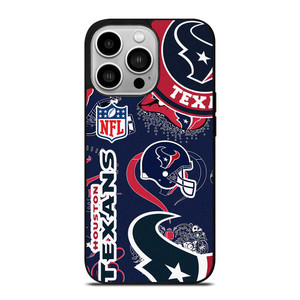 HOUSTON TEXANS NFL STICKER BOMB iPhone 14 Pro Case Cover