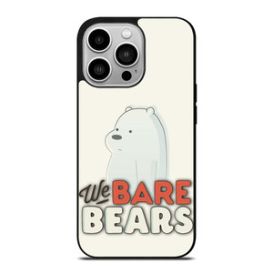 ICE BEAR WE BARE BEARS CARTOON 2 iPhone 14 Pro Case Cover