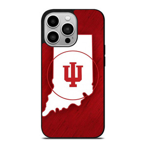 INDIANA HOOSIERS STATE OF MIND SYMBOL iPhone 14 Pro Case Cover