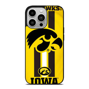 IOWA HAWKEYES FLAG iPhone 14 Pro Case Cover