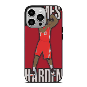 JAMES HARDEN HOUSTON ROCKETS CARTOON iPhone 14 Pro Case Cover