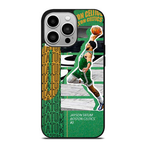 JAYSON TATUM DUNK BOSTON CELTICS iPhone 14 Pro Case Cover
