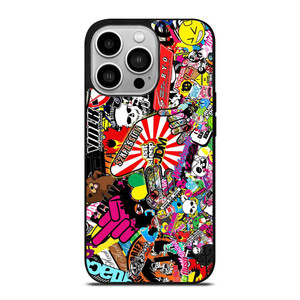 JDM STICKER BOMB COLLAGE iPhone 14 Pro Case Cover