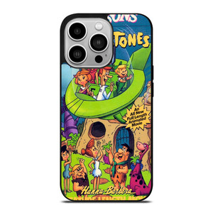 JETSONS MEET FLINTSTONES CARTOON 2 iPhone 14 Pro Case Cover