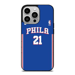 JOEL EMBIID PHILADELPHIA SIXERS NBA iPhone 14 Pro Case Cover