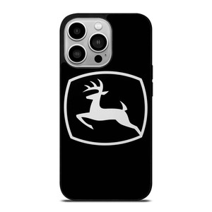 JOHN DEERE BLACK LOGO iPhone 14 Pro Case Cover