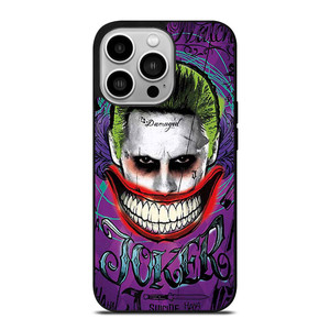 JOKER SUICIDE SQUAD ART iPhone 14 Pro Case Cover