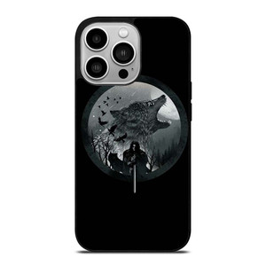 JON SNOW WOLF iPhone 14 Pro Case Cover