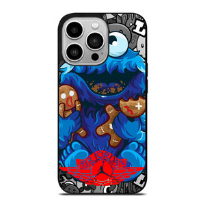 JORDAN AIR COOKIE MONSTER iPhone 14 Pro Case Cover