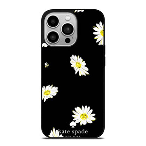 KATE SPADE FLOWER IN BLACK iPhone 14 Pro Case Cover