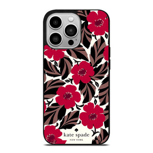 KATE SPADE FLOWER RED iPhone 14 Pro Case Cover KATE SPADE FLOWER RED iPhone 14 Pro Case Cover