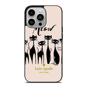 KATE SPADE MEOW CAT iPhone 14 Pro Case Cover