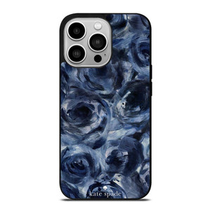 KATE SPADE NEW YORK ABSTRACT BLUE iPhone 14 Pro Case Cover