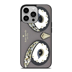 KATE SPADE OWL APPLIQUE iPhone 14 Pro Case Cover