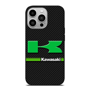 KAWASAKI LOGO CARBOON iPhone 14 Pro Case Cover