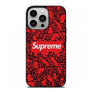 KEITH HARING SUPREME ART iPhone 14 Pro Case Cover