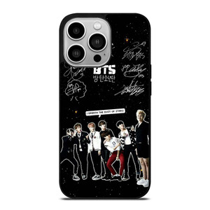 KPOP BANGTAN BOYS BTS SIGNATURE  iPhone 14 Pro Case Cover