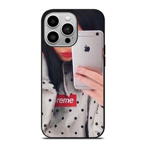 KYLIE JENNER SUPREME iPhone 14 Pro Case Cover