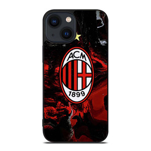 AC MILAN MARBLE LOGO iPhone 14 Plus Case Cover