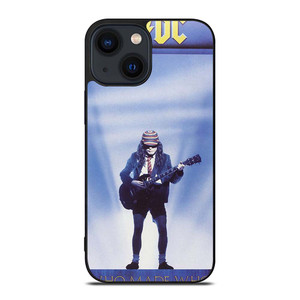 ACDC WHO MADE WHO ALBUM COVER iPhone 14 Plus Case Cover ACDC WHO MADE WHO ALBUM COVER iPhone 14 Plus Case Cover