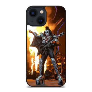 ACE FREHLEY AND GUITAR FIRE KISS iPhone 14 Plus Case Cover